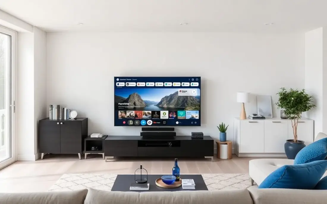 Starnet24 TV im Wohnzimmer